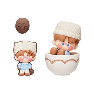 PINO JELLY - POP MART Pop Bean Coffee Factory Decoration Charm & Wrist Strap